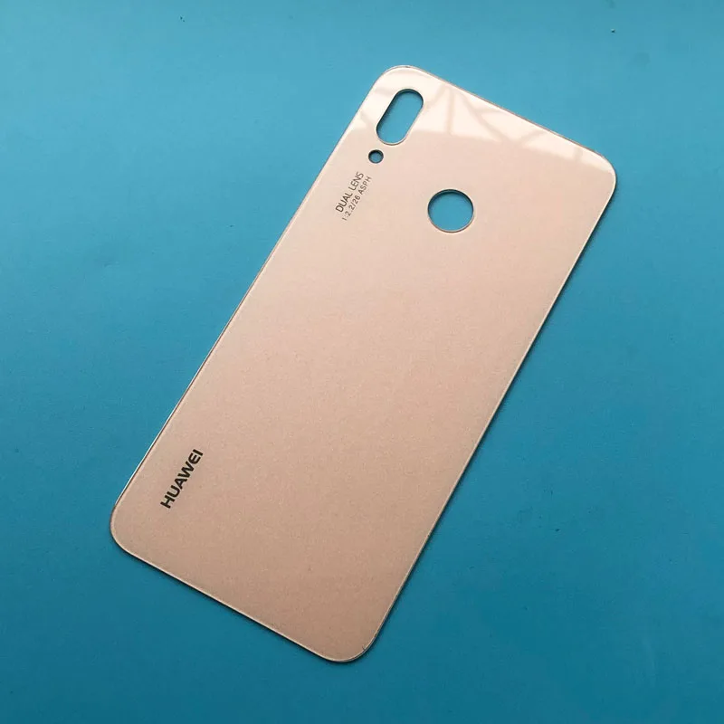 Оригинальная Задняя стеклянная крышка батарейного отсека для Huawei P20 Lite Nova 3e
