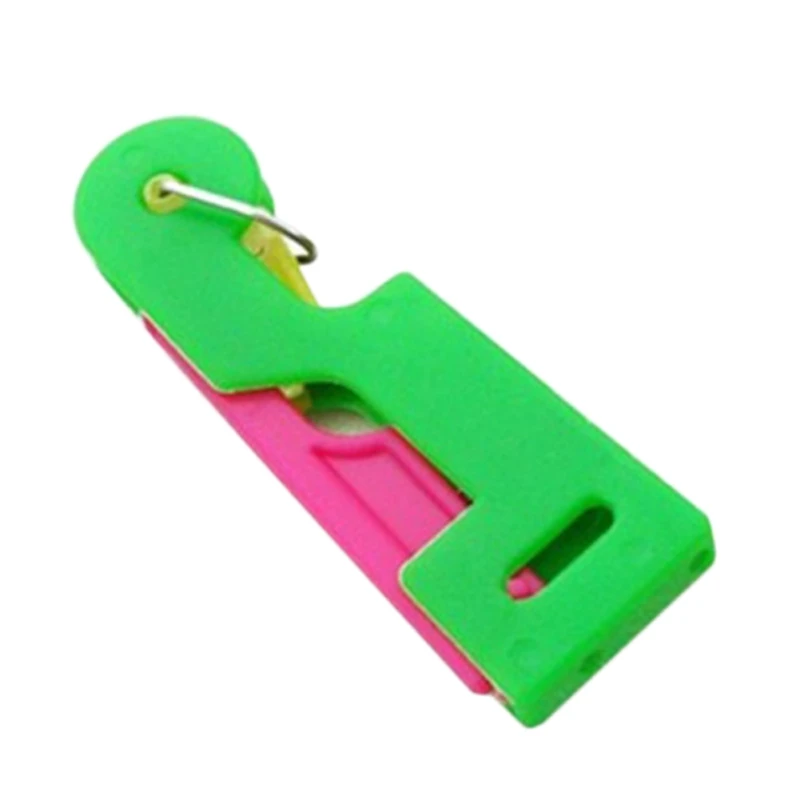 1 шт. красочный Автоматический нитевдеватель Кольцо стальное для ручной строчки