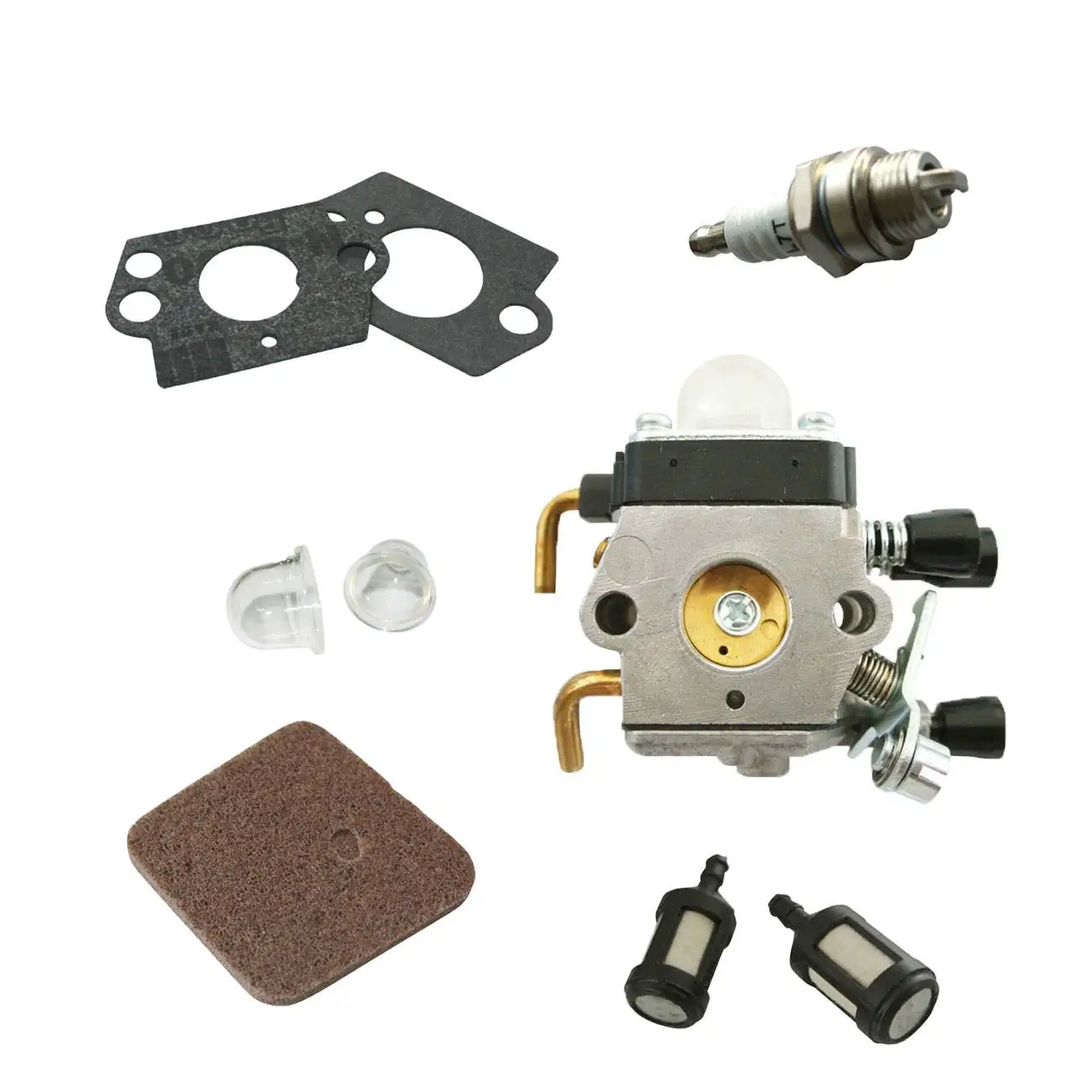 

Carburetor Air Fuel filter Gasket Bulb For STIHL FS38 FS45 FS46 FS55 KM55 FS85