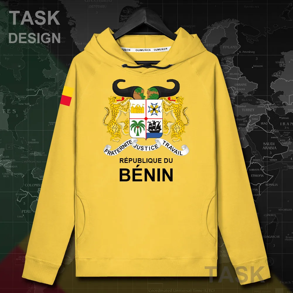Бенин Beninese BEN BJ Dahomey Мужская толстовка пуловеры толстовки Топ уличная одежда