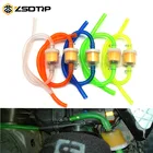 ZSDTRP, 1 шт., бензиновый масляный топливный фильтр, топливный шланг, трубка и линейный зажим, набор для грязи, питбайка, мотоцикла, мопеда, скутера, вездехода, универсальный
