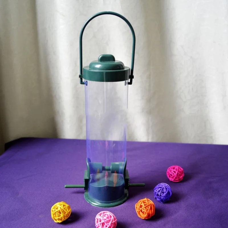 SHGO-Plastic Comfort Bird Pet Feeder Waterer Garden Hanging Suction Cup Automatically Farming Equipment Outdoor | Дом и сад