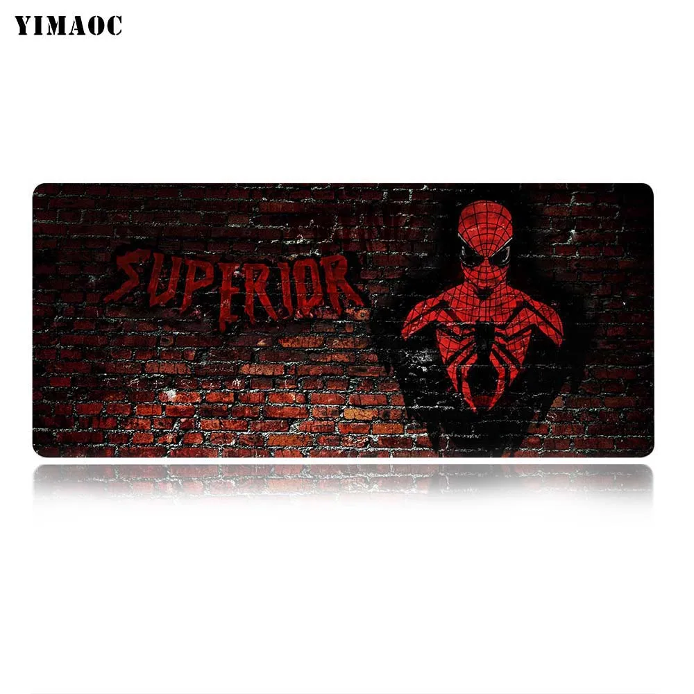 MP5 30x70cm YIMAOC Marvel Человек-Паук Коврик для мыши 30x70 см компьютерная коврик для мыши Противоскользящий натуральный резиновый игровой коврик для мыши - Цвет: MP5 30x70cm