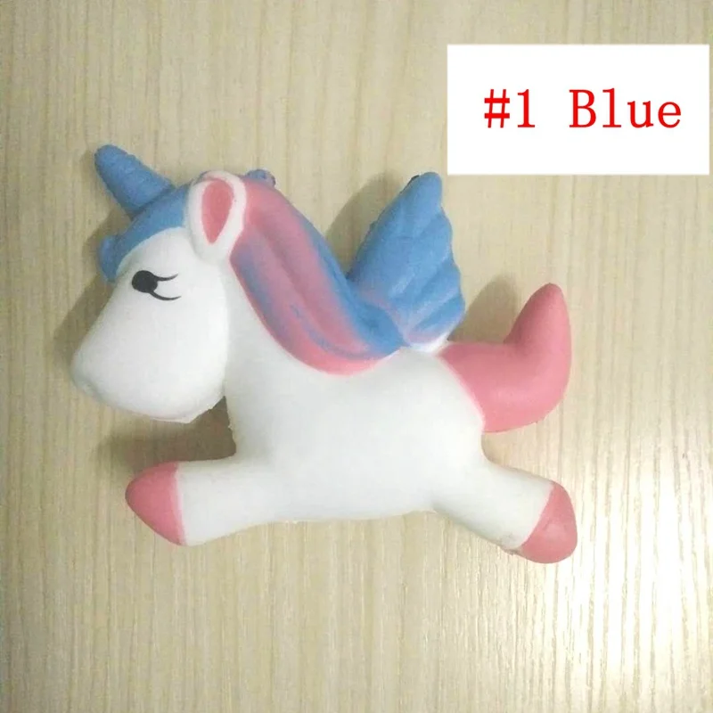 Мягкие игрушки-единороги Детские Красочные куклы Летающая Лошадь медленно