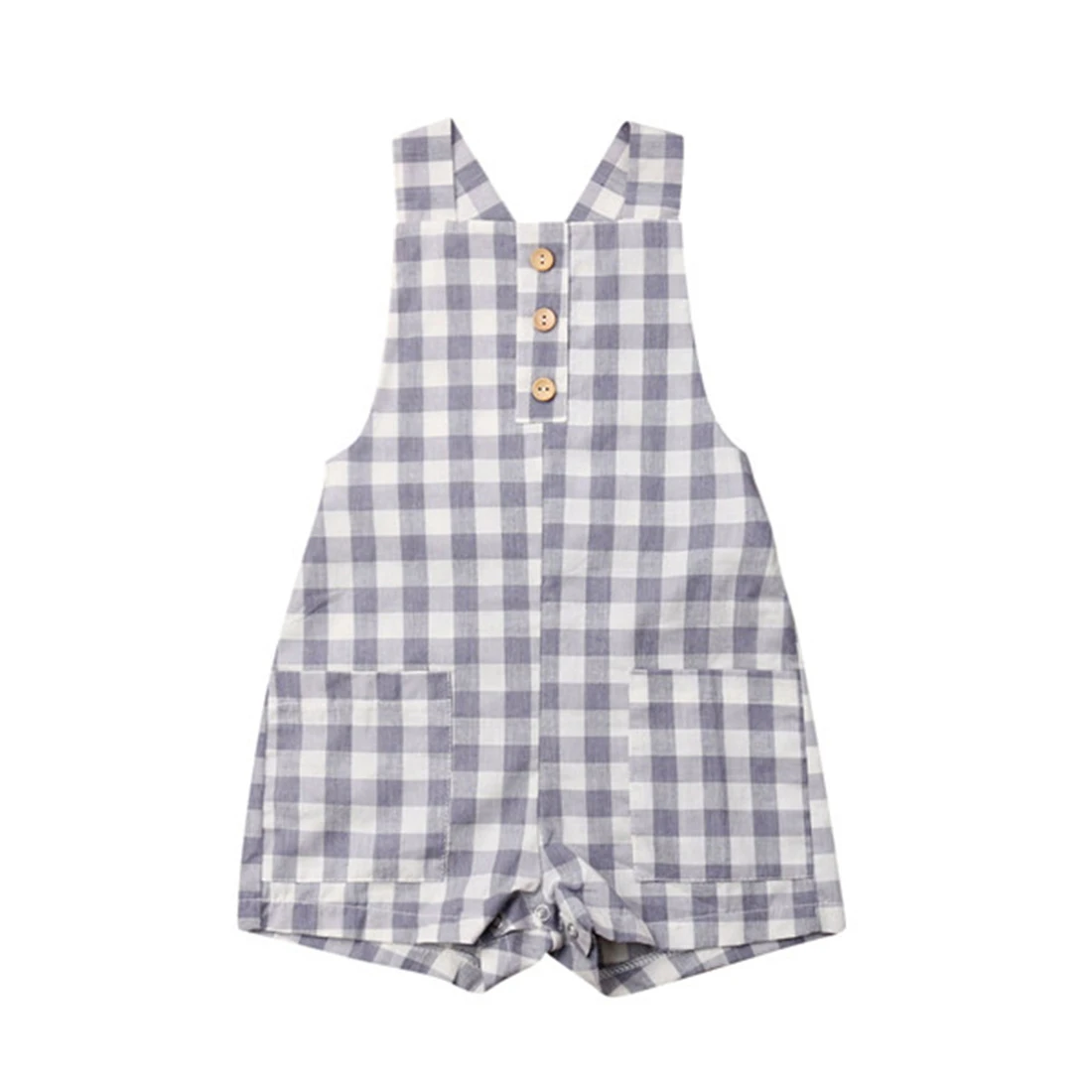 Pudcoco/2019 Новый комбинезон для новорожденных мальчиков и девочек ползунки в