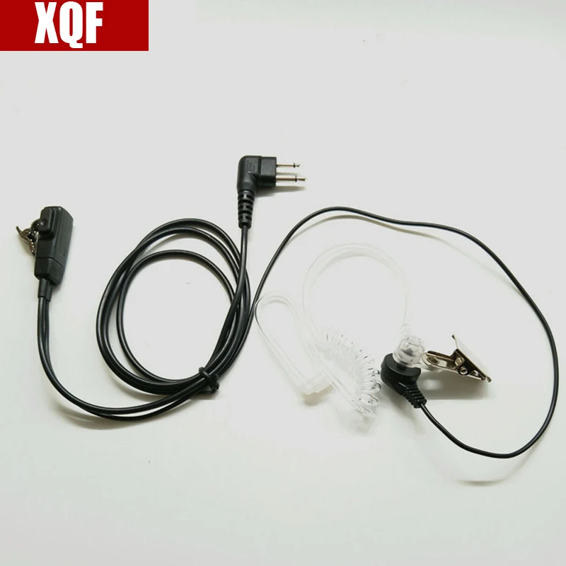 XQF акустическая Воздушная трубка наушник гарнитура для Motorola Walkie Talkie радио GP3688 GP300