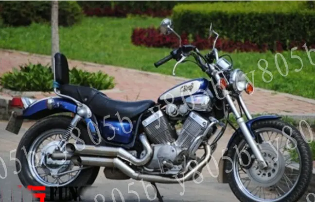 Новый хромированный металлический амортизатор двигателя для Yamaha Virago XV400 XV 535 400