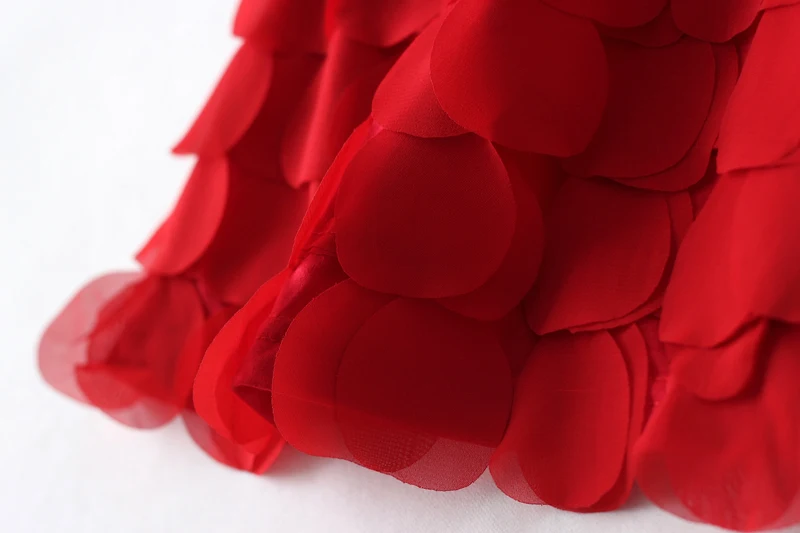 Летнее платье для маленьких девочек красные детские платья элегантное