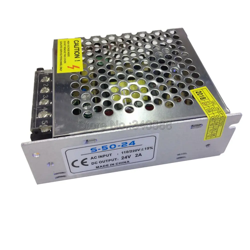 DC 24V импульсный источник питания 1A 2A 3A 5A 10A 15A 21A 30A импульсный источник питания AC110V 220V В DC24V для светодиодных лент светильник