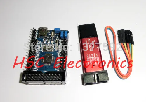 1 set free shipping ARM Cortex-M3 STM32F103c8t6 STM32 Core Board Mini Development Plate Module + ST-Link V2 stlink mini | Электронные