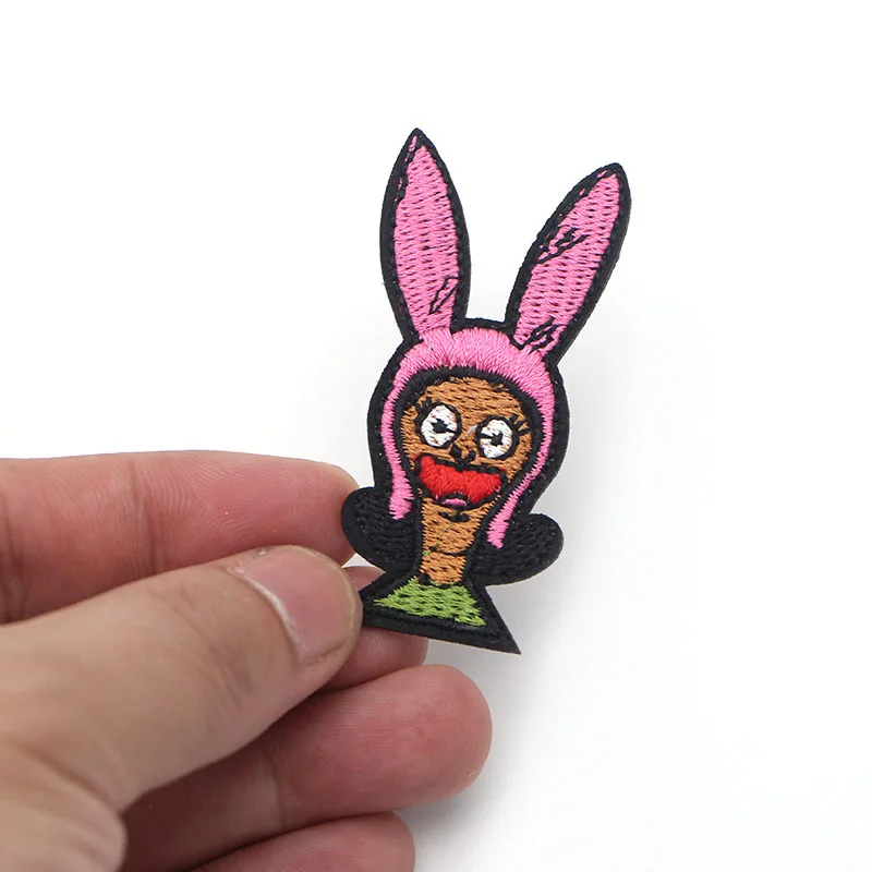 

D0209 Iron on Patch Clothing diy Embroidered Sewing Applique Sew On Patches Fabric Apparel Patchwork D0209