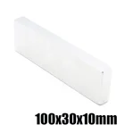 2 шт. прямоугольный магнит 100*30*10 мм, всасывающий N42 неодимовый магнит, лист сильного магнита forceTape, квадратный магнит