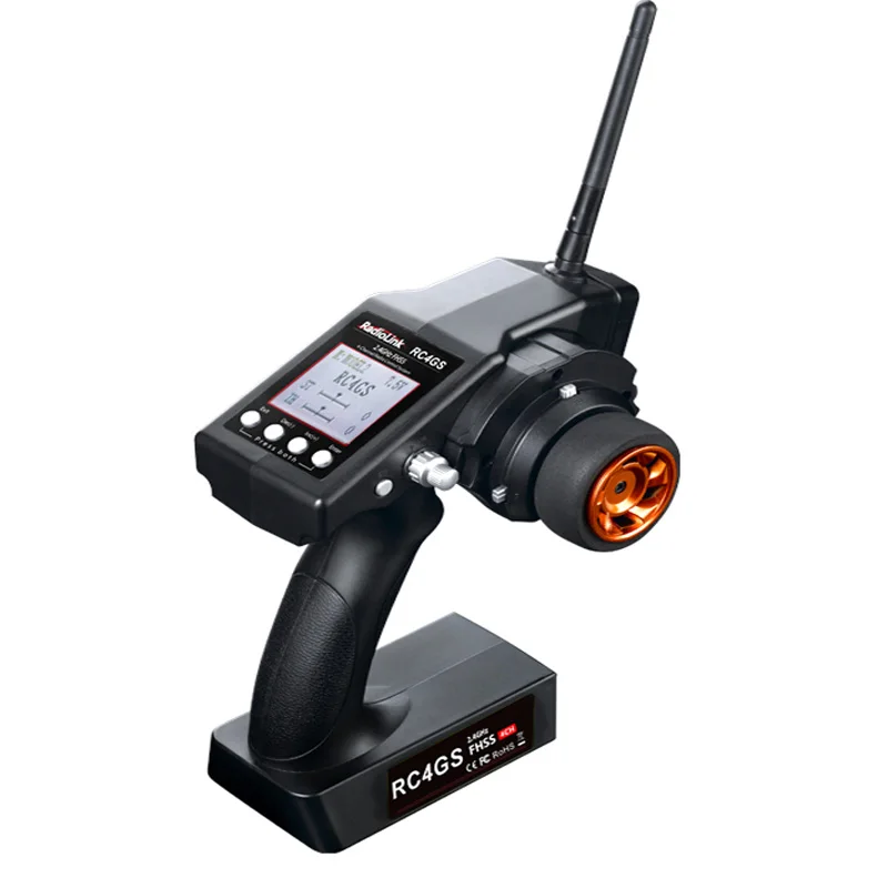Новый Автомобильный контроллер RadioLink RC4GS 2 4G 4CH передатчик + гироскоп R6Fg внутри