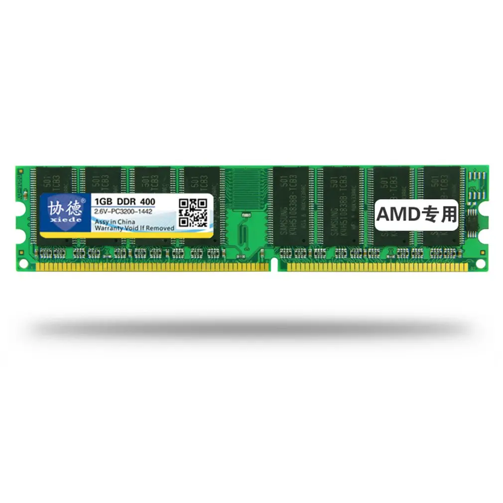 XIEDE DDR 400 1G Настольный ПК Memoria модуль PC 3200 AMD специально|Оперативная память| |
