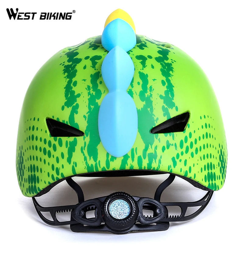 WEST BIKING велосипедные детские шлемы с героями мультфильмов для детей от 3 до 8 лет, высокоплотные поликарбонатные спортивные защитные шлемы для катания на велосипеде