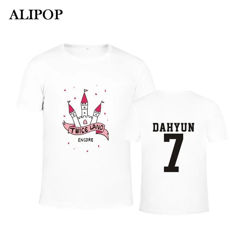 Корейская мода в стиле K-POP дважды Исландия открытие альбома концертная хлопковая