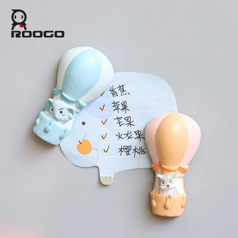Roogo магнитные сувенирные воздушные шары на холодильник Смола Мультяшные