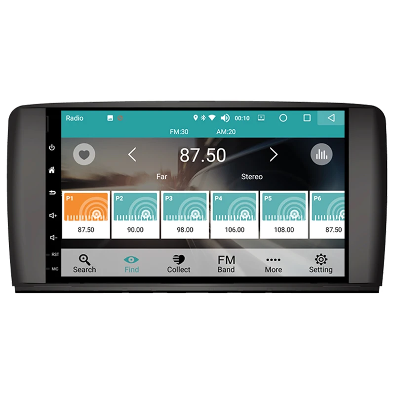 Автомобильный мультимедийный плеер GPS Android 8 0 4G/32G 2 Din для Mercedes/Benz R W251 (2006 г.) R280 R300 R320