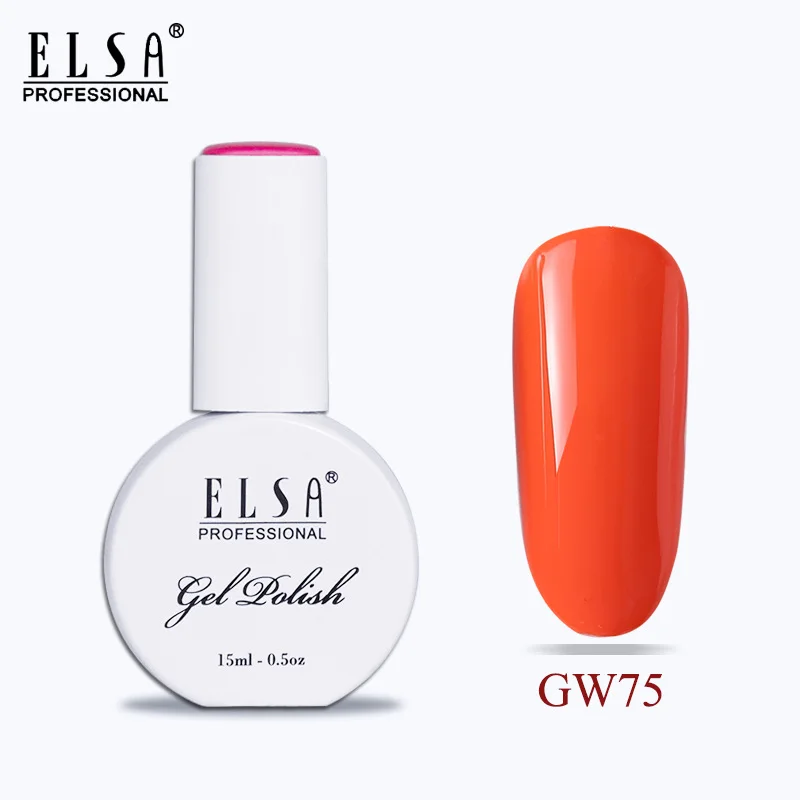 GW75 Elsa 15 мл УФ-гель для ногтей 120 цветов на выбор кофе УФ-лак для ногтей Полупостоянный коричневый светодиодный гель-эмаль для ногтей - Цвет: GW75