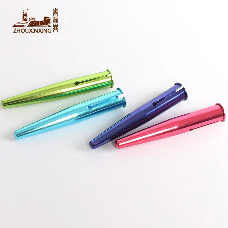 

6 Color suit pencil lengthener metal cap extension Art supplies Student school stationery