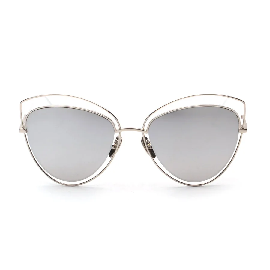 2018 большие солнцезащитные очки в оправе кошачий Глаз Модные винтажные Ретро