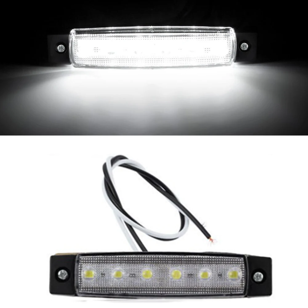 Водонепроницаемый 6 светодиодный автомобильный прицеп боковые габаритные