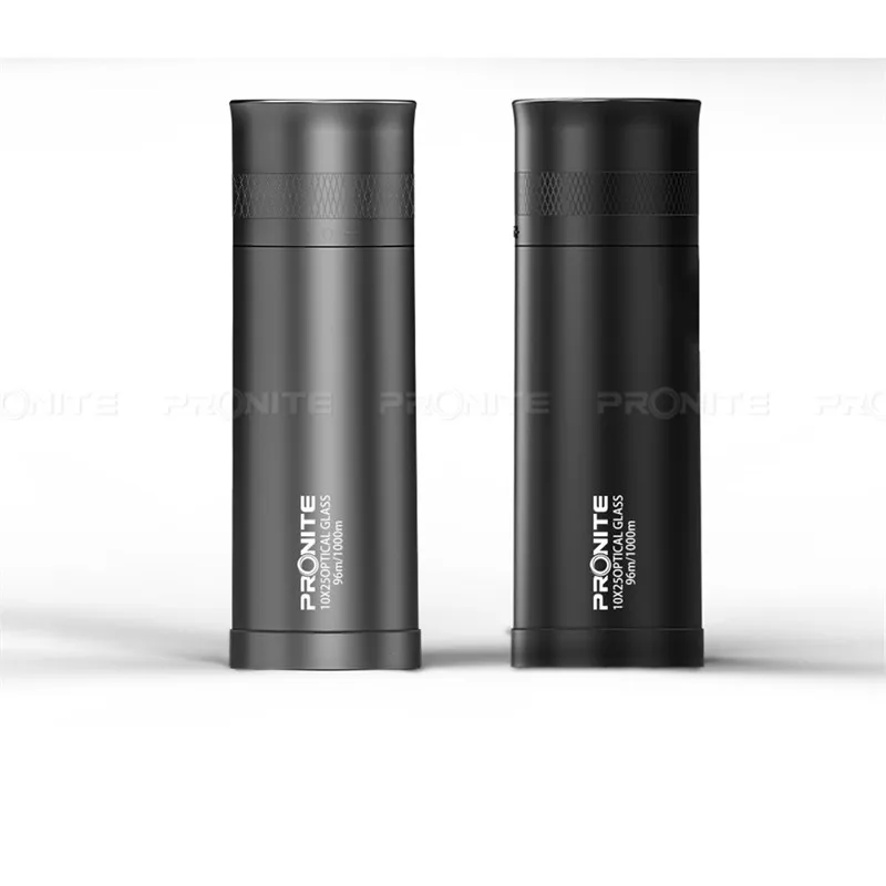 PRONITE 10X25 охотничий BAK4 монокулярный телескоп HD Высокопрочный металлический светильник с низким уровнем ночного видения Spyglass Monocle