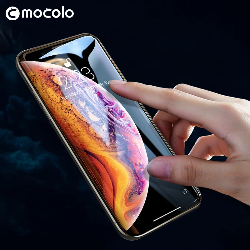 Защитная пленка Mocolo 3D для iPhone XS изогнутая экрана Max|Защитные стёкла и плёнки