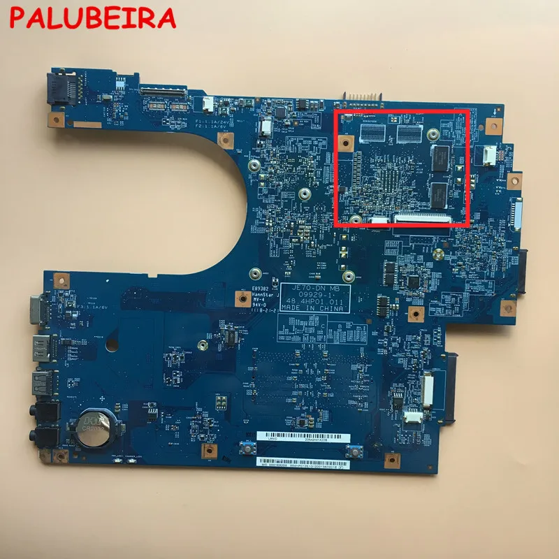PALUBEIRA MBPT801001 MB.PT801.001 для Acer 7551 7551G материнская плата ноутбука 48.4HP01.011 гнездо S1 DDR3 |