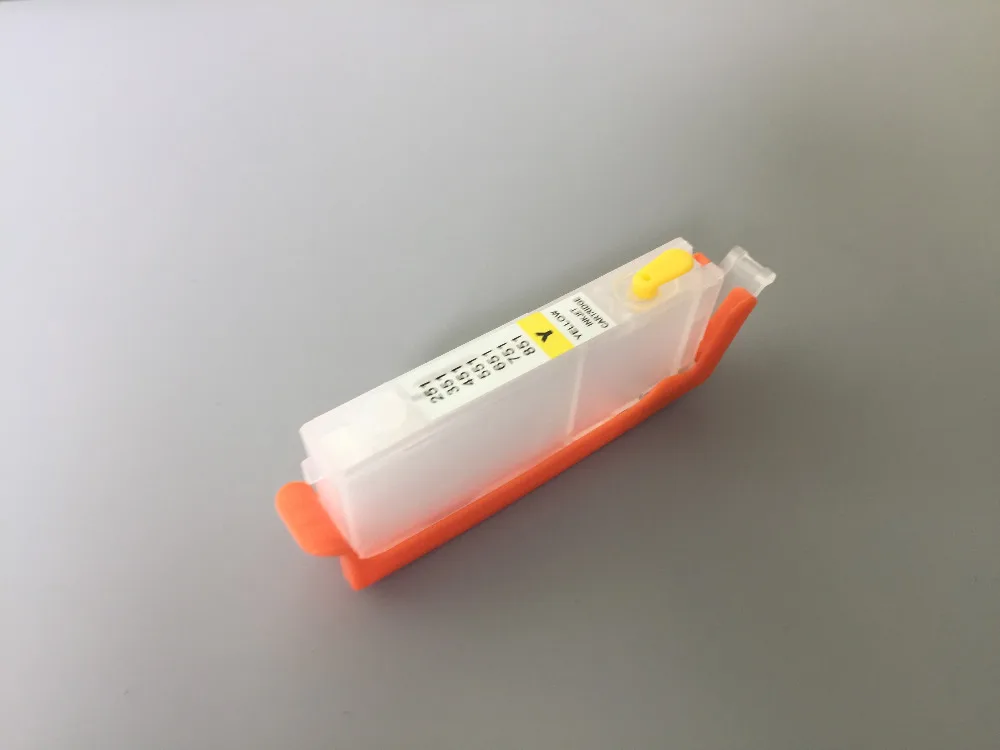 6 шт./лот видов цветов BCI-370 BCI-371 заправляемые чернильные картриджи для Canon PIXUS