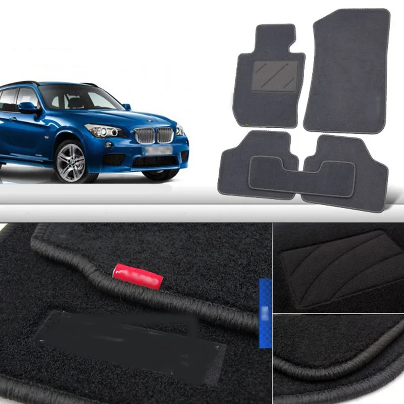 

5pcs Premium Auto Fabric Nylon Anti-slip Floor Mats Carpet For BMW X1 2009-2020