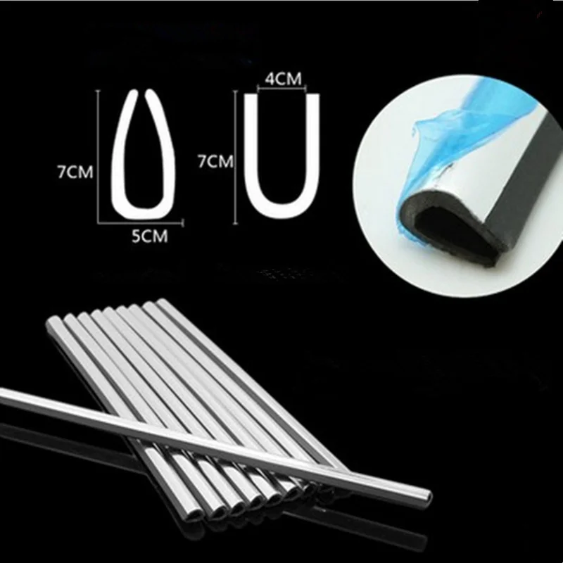 

Car-styling New U Shaped DIY Air Vent Grille Decoration for Toyota Camry Highlander RAV4 Crown Reiz Corolla Vios Yaris L