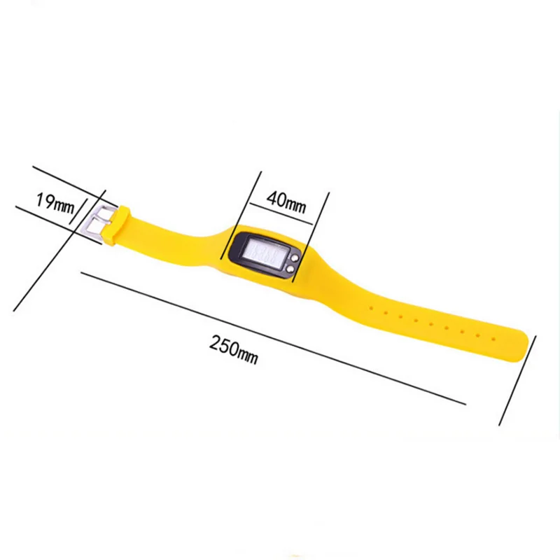 Уличные ЖК умные наручные часы шагомер спортивный монитор для бега счетчик