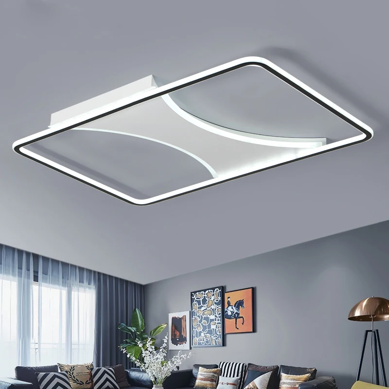Modern LED ceiling Lights for Living Room Bedroom Kitchen Ceiling Lamp Dimmable with Remote Light Fixtures luminaria de teto | Освещение
