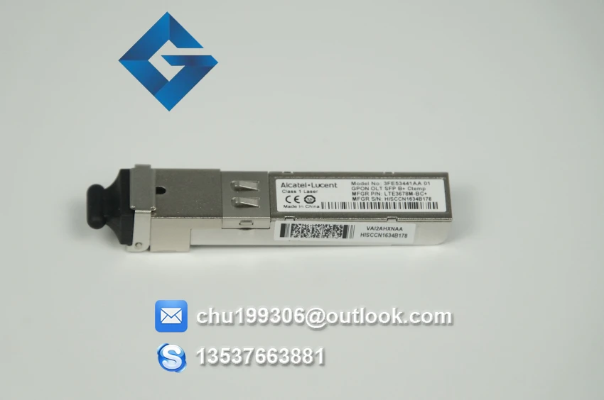 Оригинальные Alcatel Lucent GPON Class B + SFP модули используются для PON платы OLT | Мобильные