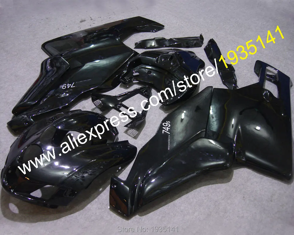Motorbike Parts For Ducati 999 749R 2005 2006 749s 999R 05 06 Brilliant Black Body Fairing (Injection molding) | Автомобили и