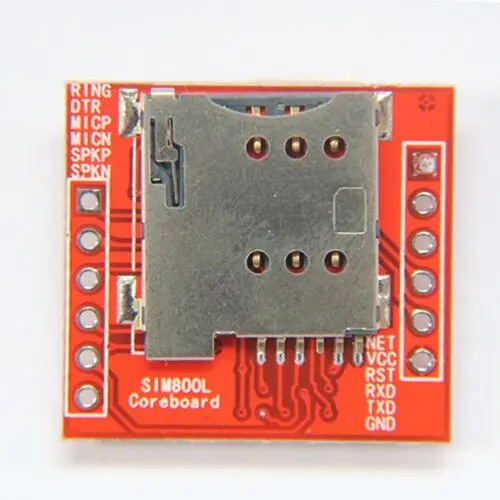 10 шт./лот Наименьший SIM800L GPRS GSM модуль Micro Sim карта основная плата