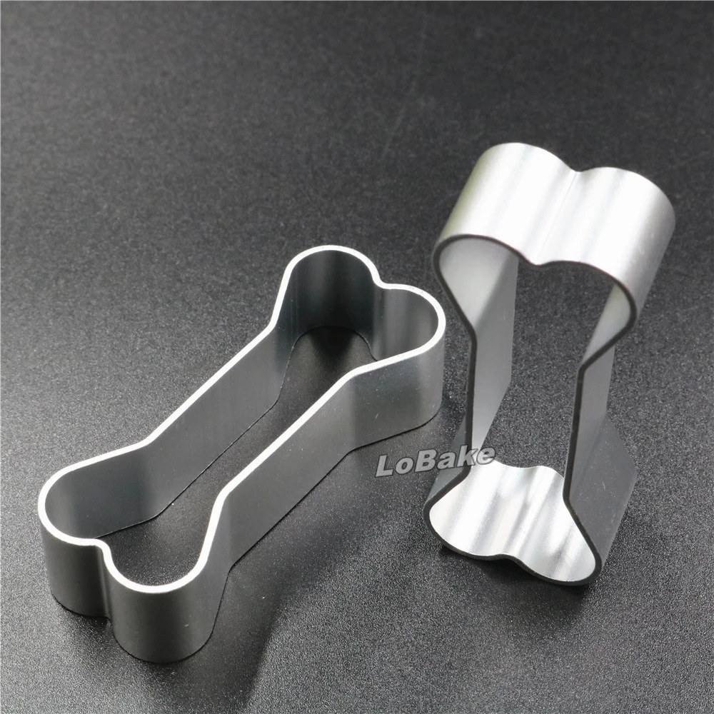 (10 шт./лот) Совершенно новые формы костей для собак из алюминиевого сплава печенье