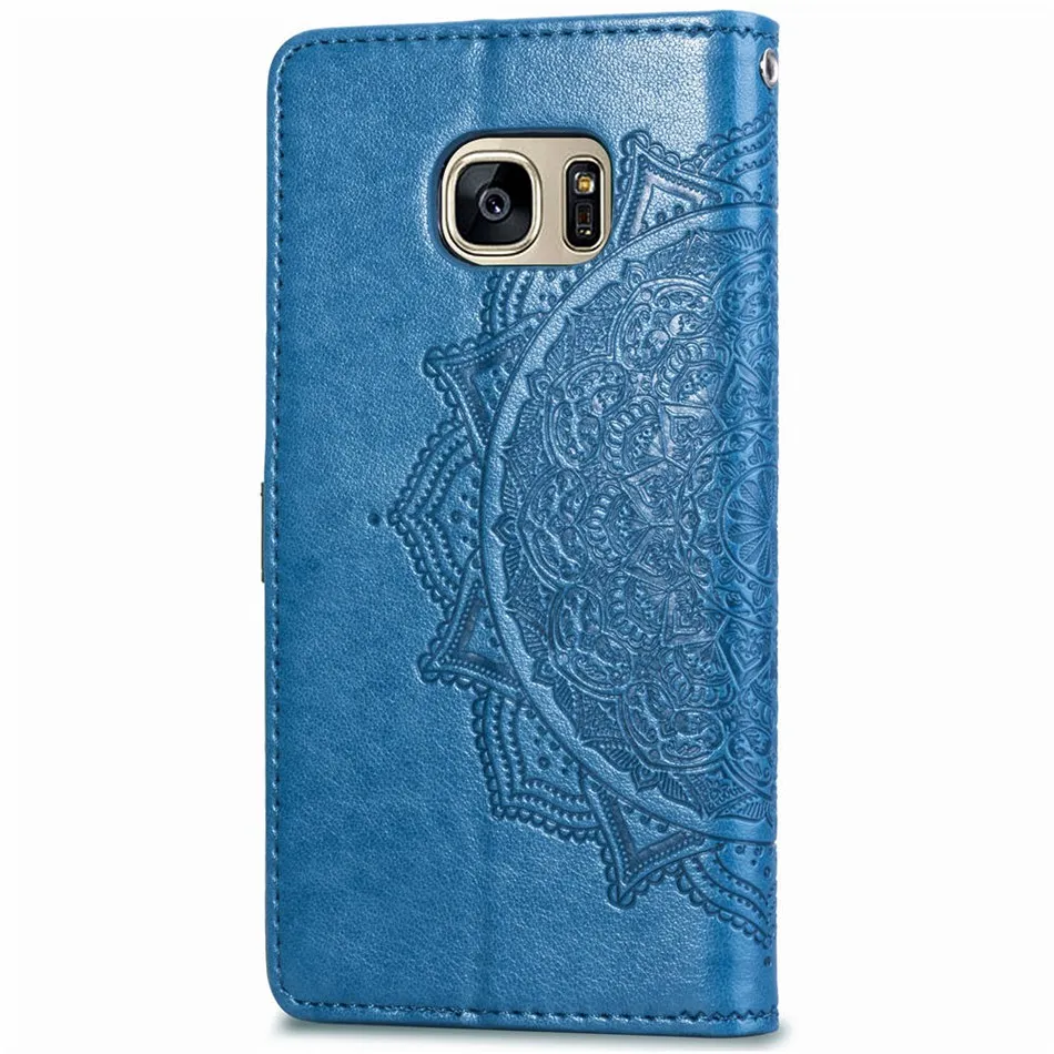 Кожаный чехол-книжка для samsung Galaxy S7 S6 Edge, чехол для samsung S7 Edge, S6 Edge, задняя крышка, слот для карт, чехол для телефона s, S7