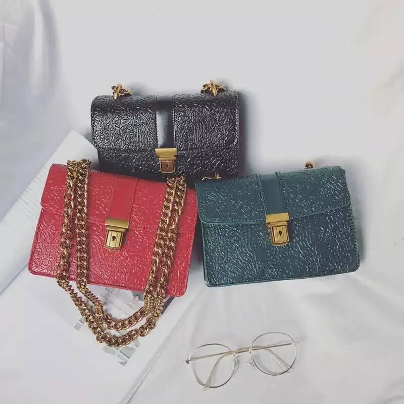 2019New European New Type Baitao Super-Fire Inclined new Bag Single Shoulder Chain Small Square Women | Багаж и сумки