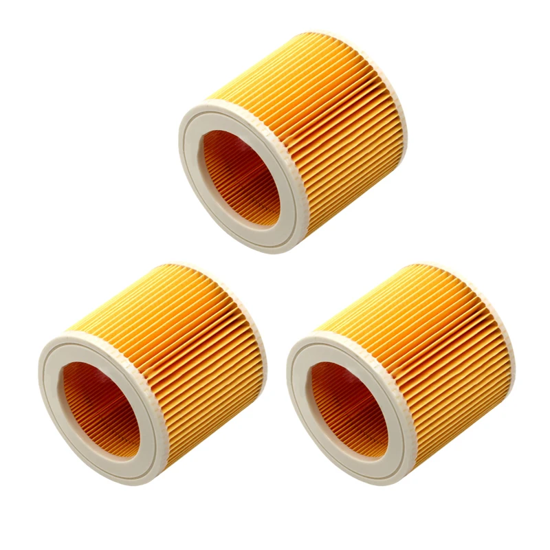 3 шт. фильтрующие элементы аксессуары для Karcher WD 2250/A 2200/A 2574 Me/NT 20/1 Me Classic/NT 38/1 CLassic/WD 2/WD 3/WD 3 Premium