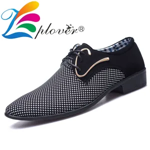 Большие размеры 38-48; Деловые мужские модельные туфли; Кожаные официальные повседневные ботинки в итальянском стиле; Мужские кожаные туфли дерби; Zapatos De Hombre