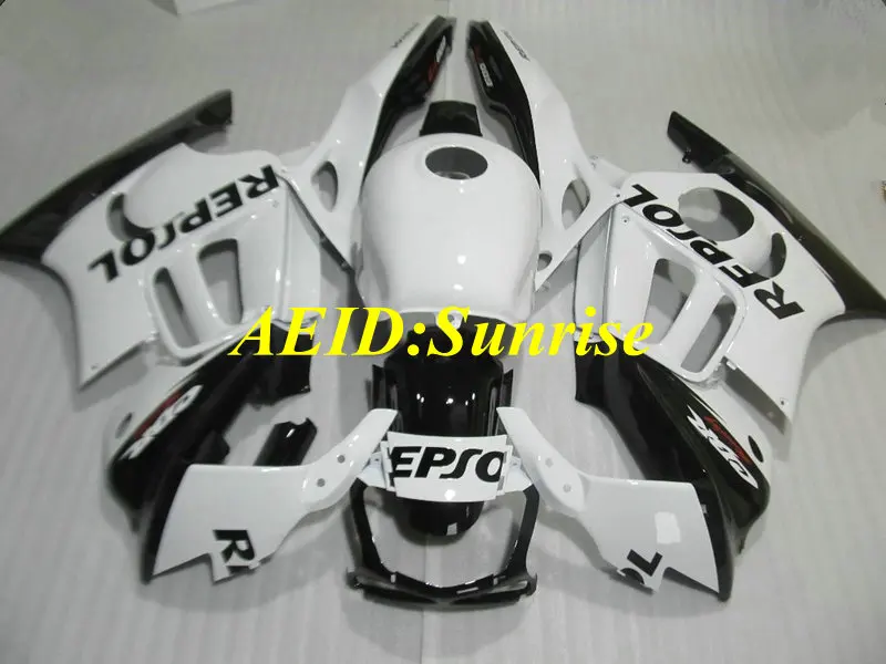 Комплект обтекателей для мотоцикла HONDA CBR600F3 97 98 CBR600 F3 CBR 600F3 1997 1998 ABS белый черный