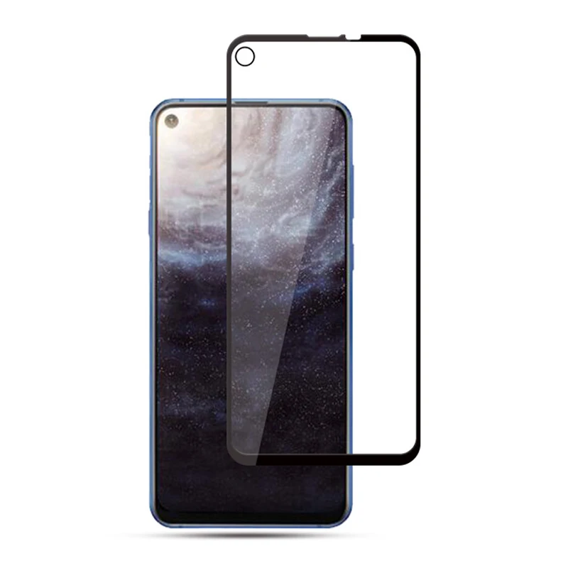 Полностью клеящееся закаленное стекло с полным покрытием для Samsung Galaxy A8S защитная
