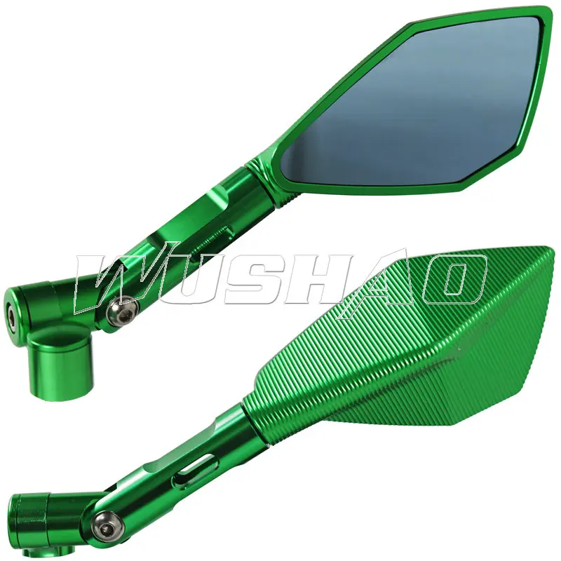 Мотоцикл с ЧПУ алюминиевый зеркало заднего вида боковые зеркала для Kawasaki Z1000 Z750