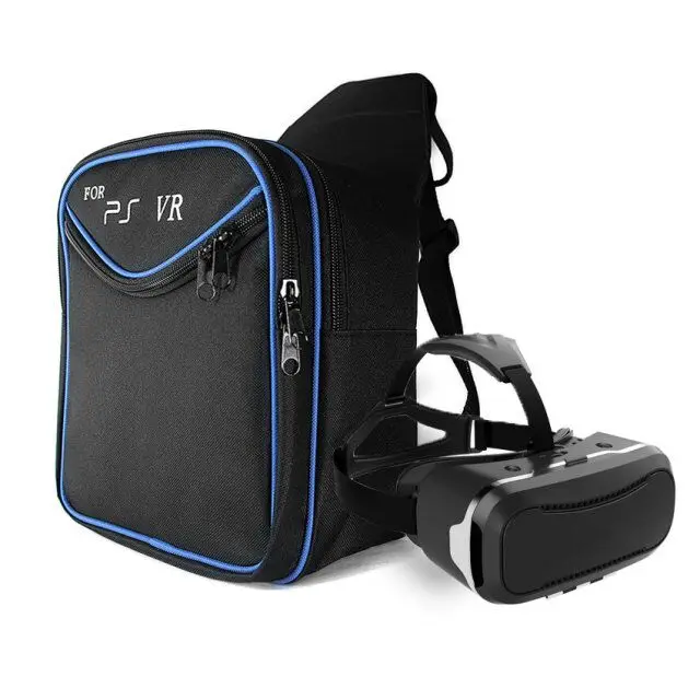 Accessories for PS4 &amp Slim/ Pro Travel Carry Shoulder Bag + VR handle headset adapter with volume control | Электроника