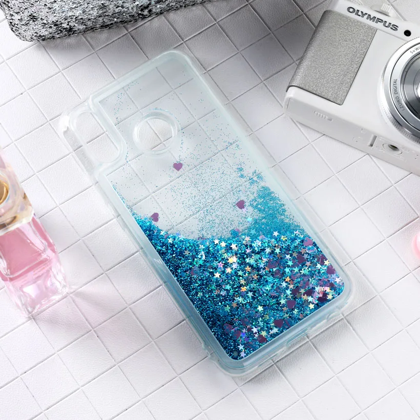 Блестящие чехлы с жидкостью для huawei P9 Lite Mini P Smart чехол для huawei P20 P30 mate 10 20 20X30 Lite Plus Y6 Pro Z чехол