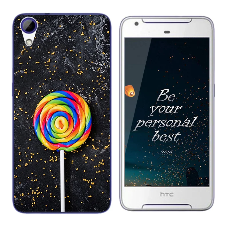 Мягкий ТПУ чехол для телефона HTC Desire 628 5 0 дюймов с ботаническим принтом