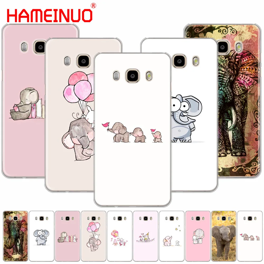 HAMEINUO мультфильм милый слон и Кролик чехол для телефона Samsung Galaxy J1 J2 J3 J5 J7 MINI ACE 2016 2015
