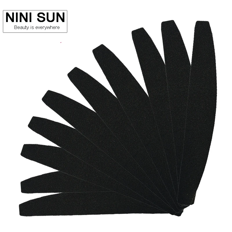 10 шт. профессиональная пилка для ногтей из ЭВА|half moon nail file|nail filehalf |